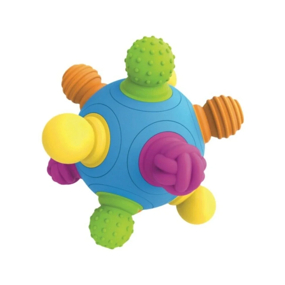 Mobi Woblii Activity Toy - Montessori Toys for 3‎ Month Old and Up, Sensory Ball